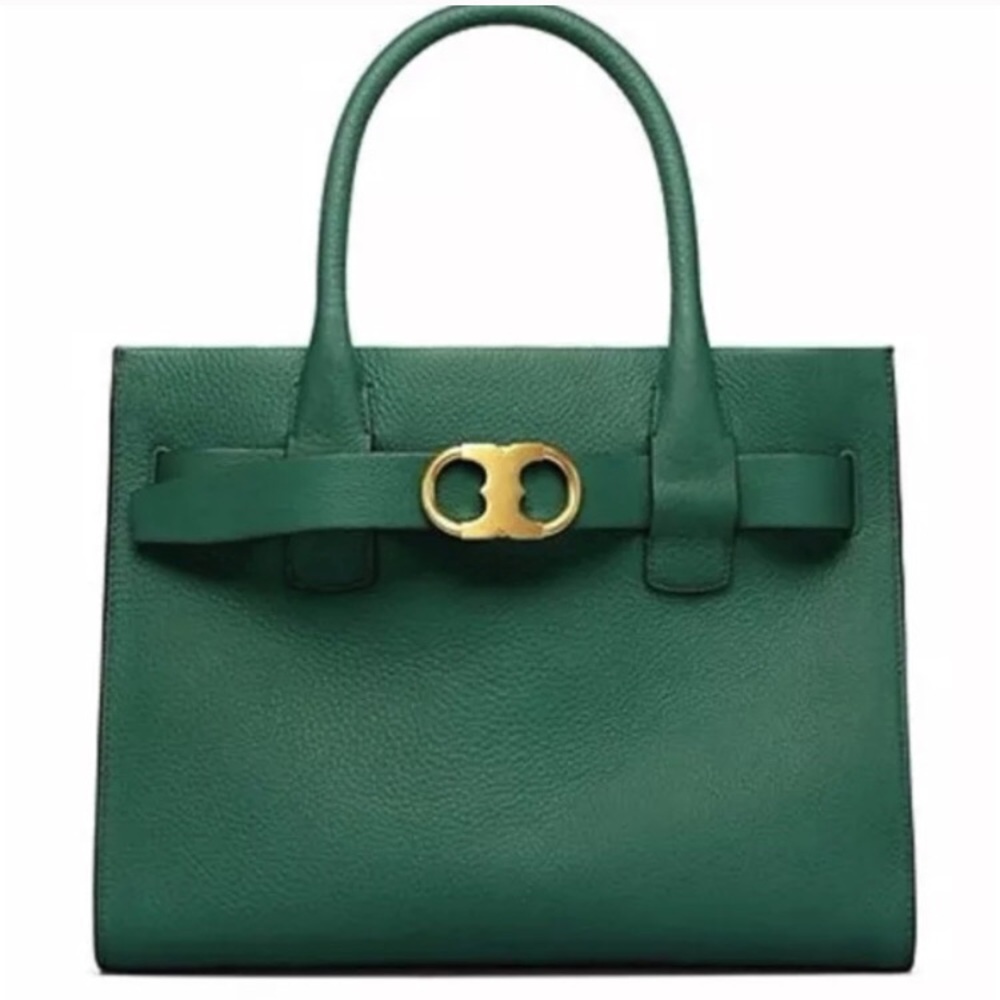 NWT Tory Burch Gemini link belted tote leather bag